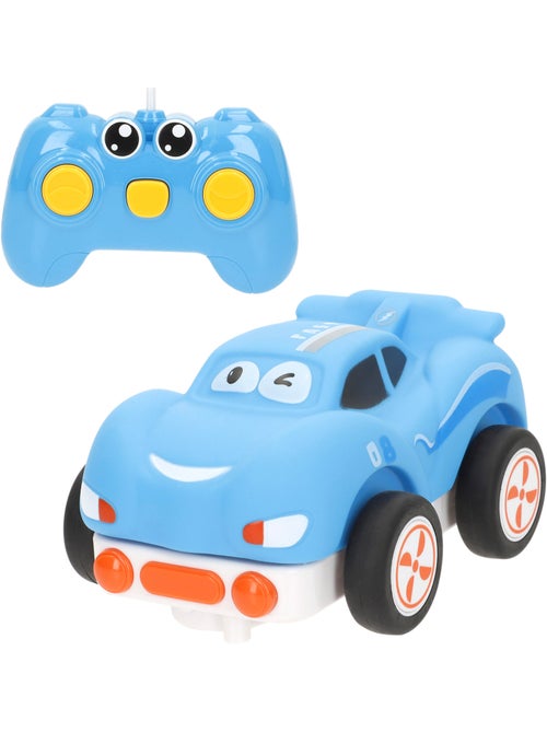 Carro de bebé c'baby azul com controlo remoto e luz - Kiabi
