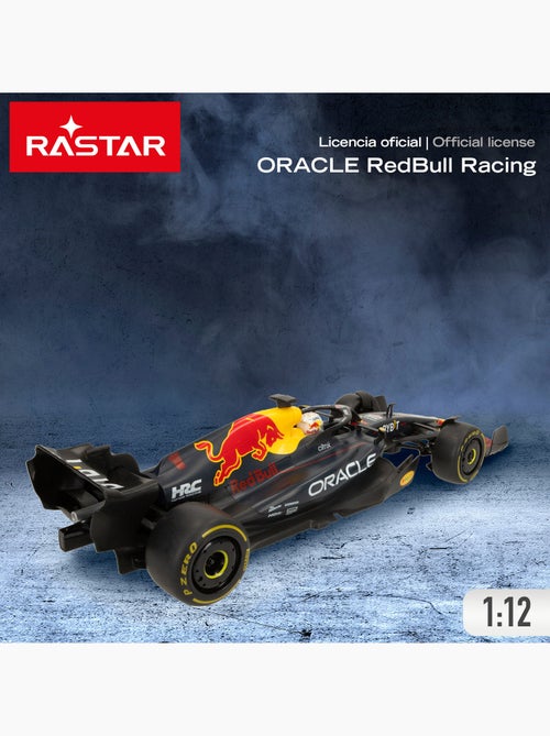 Carro de controle remoto oficial rastar f1 2022 oracle red bull racing rb18 1:12 - Kiabi