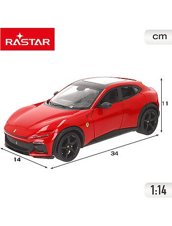 Carro de controle remoto rastar ferrari purosangue 1:14