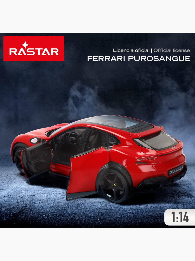 Carro de controle remoto rastar ferrari purosangue 1:14 N/D - Kiabi
