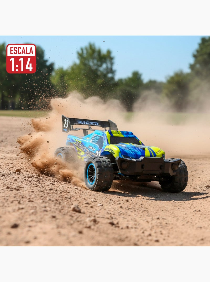 Carro de controlo remoto off-road nitro 1:14 speed & go N/D - Kiabi