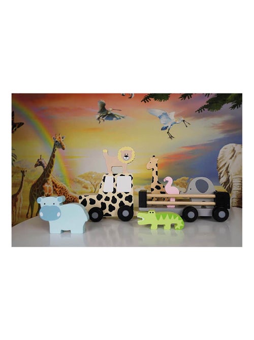 Carro de madeira jeep brinquedo | jabadabado - Kiabi Carro de madeira jeep brinquedo | jabadabado - Kiabi