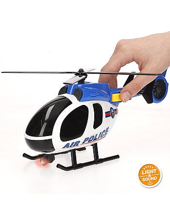 Carro de polícia de fricção com luz e som 1:12 speed & go