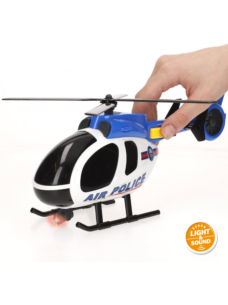 Carro de polícia de fricção com luz e som 1:12 speed & go N/D - Kiabi