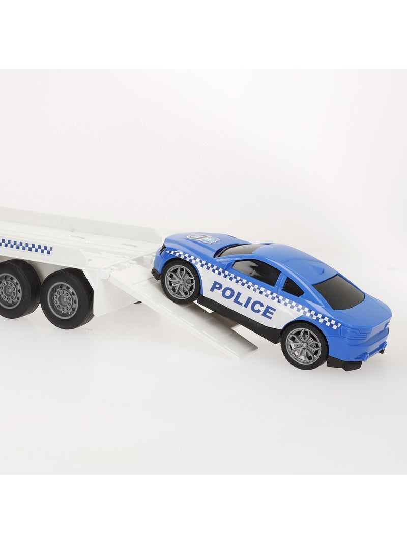 Carro de polícia de fricção com luz e som 1:12 speed & go N/D - Kiabi