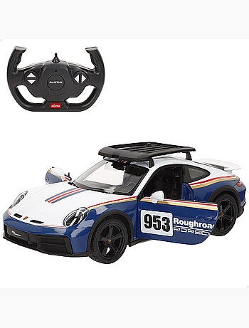 Carro rc rastar porsche 911 dakar 1:14