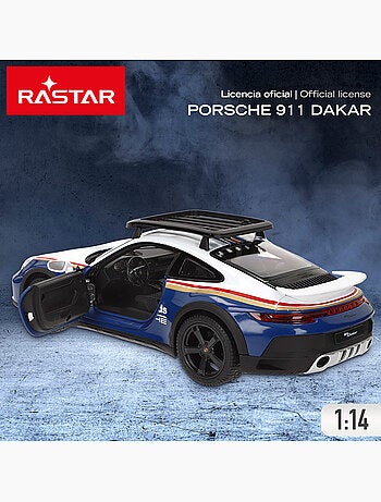 Carro rc rastar porsche 911 dakar 1:14