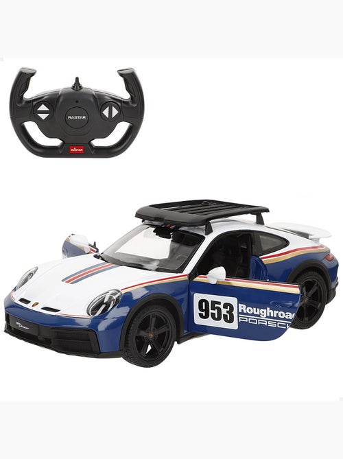 Carro rc rastar porsche 911 dakar 1:14 - Kiabi Carro rc rastar porsche 911 dakar 1:14 - Kiabi
