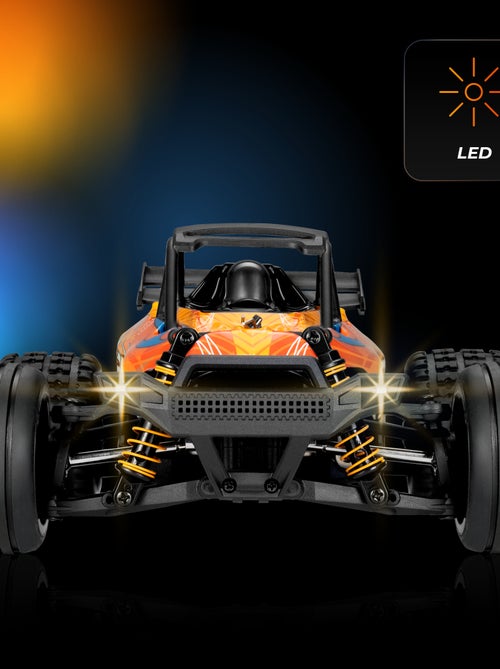 Carro telecomandado 4x4 OVERMAX X-Horizon - 30 km/h - Luzes LED - 40 min - 2x Carroçaria - Kiabi Carro telecomandado 4x4 OVERMAX X-Horizon - 30 km/h - Luzes LED - 40 min - 2x Carroçaria - Kiabi