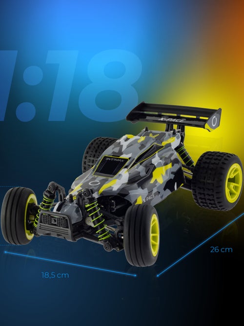 Carro telecomandado 4x4 OVERMAX X-Pace - 30 km/h - Luzes LED - Kiabi