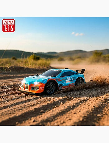 Carro telecomandado com luz e som 1:16 speed & go