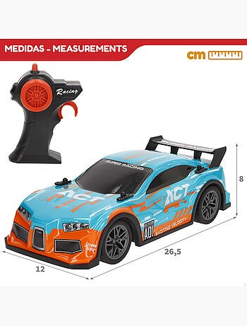 Carro telecomandado com luz e som 1:16 speed & go