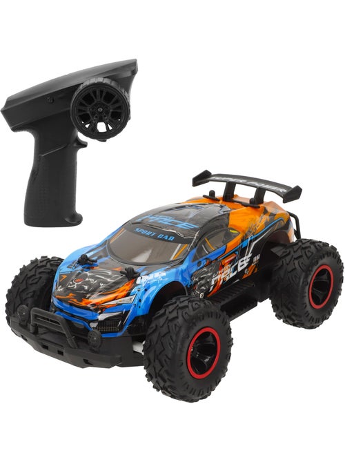 Carro telecomandado com rodas de borracha e luz, escala 1:14 speed & go - Kiabi