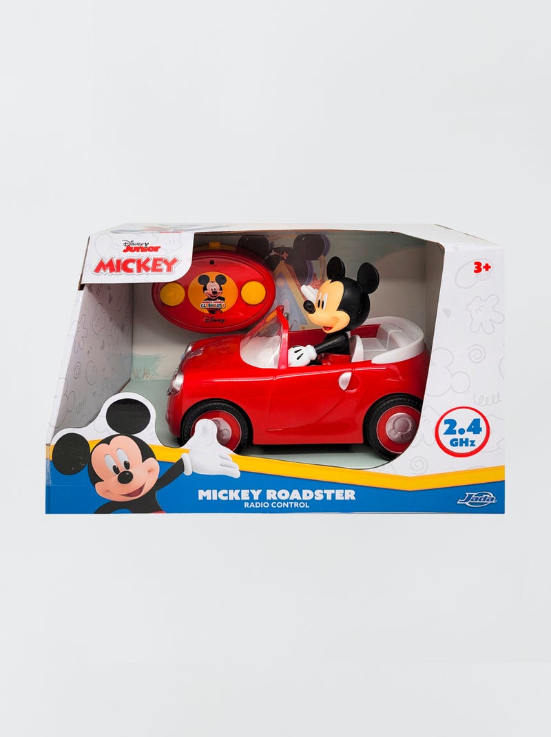 Carro telecomandado 'Mickey' 'Disney' com rádio VERMELHO - Kiabi