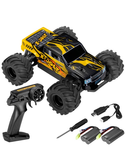 Carro telecomandado OVERMAX X-Jolt – Todo-o-terreno – 20 km/h – 30 min – Escala 1:20 - Kiabi Carro telecomandado OVERMAX X-Jolt – Todo-o-terreno – 20 km/h – 30 min – Escala 1:20 - Kiabi