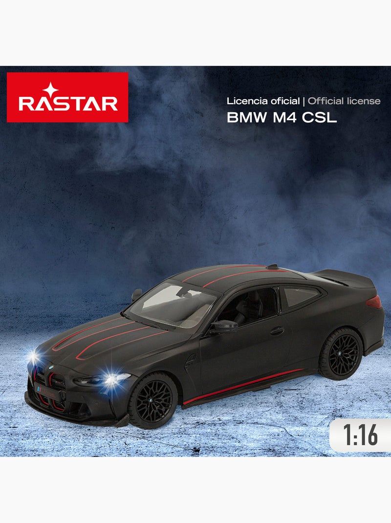 Carro telecomandado rastar bmw m4 csl 1:16 c/luz N/D - Kiabi