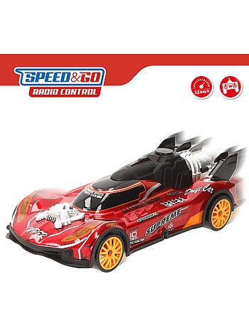 Carro telecomandado xtreme drift com obstáculos e acessórios 1:18 speed & go