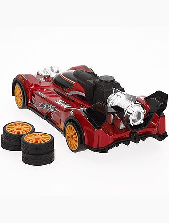 Carro telecomandado xtreme drift com obstáculos e acessórios 1:18 speed & go