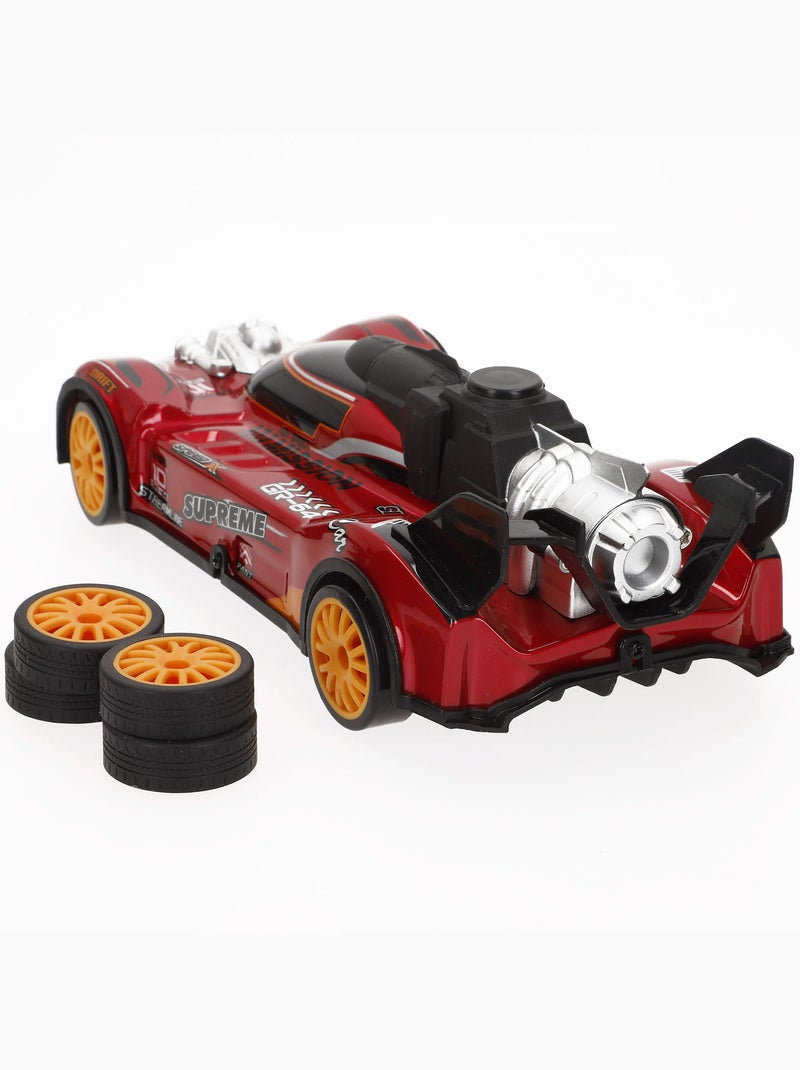 Carro telecomandado xtreme drift com obstáculos e acessórios 1:18 speed & go N/D - Kiabi