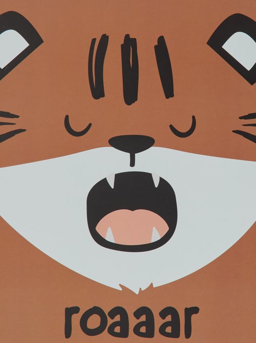 Cartaz estampado 30 x 40 cm - Kiabi Home - Kiabi