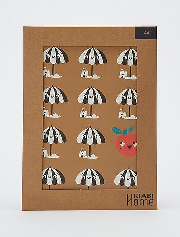 Cartaz estampado A4 - Kiabi Home