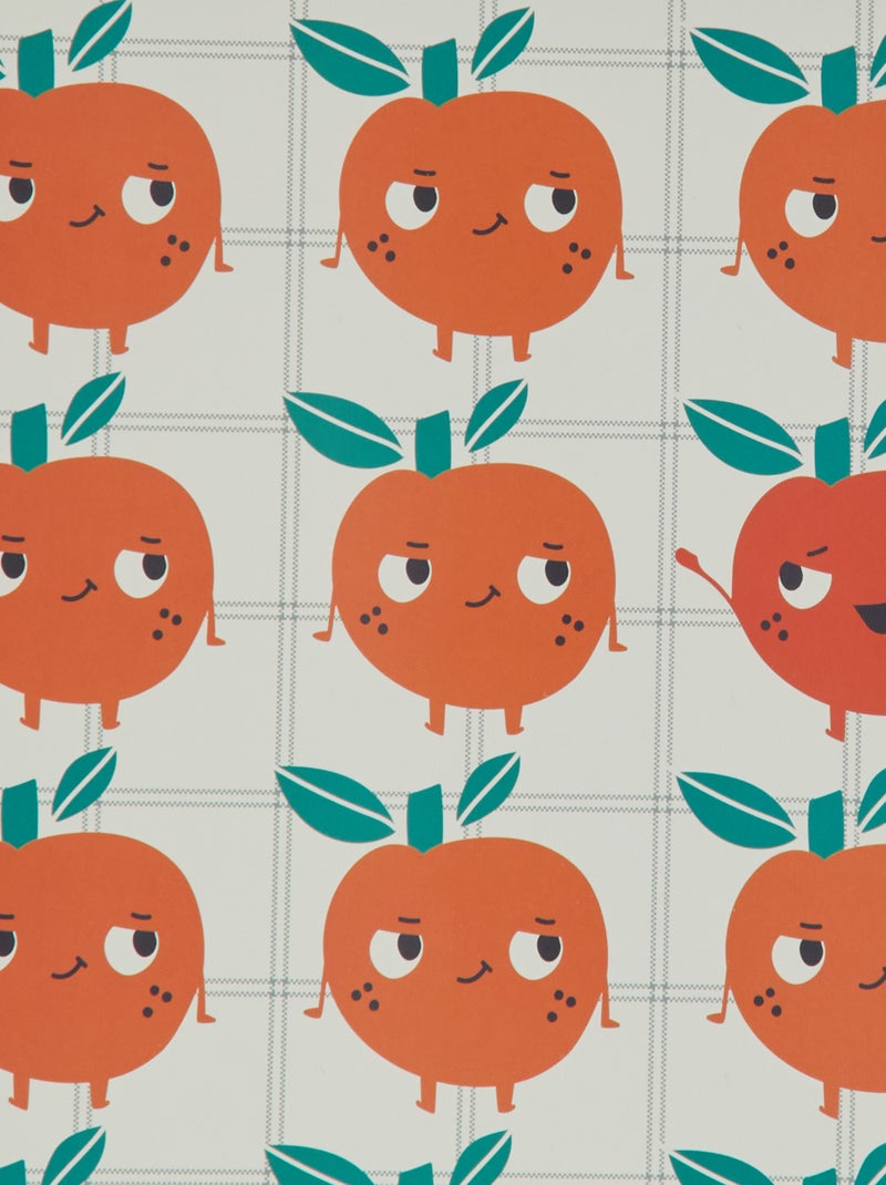 Cartaz estampado A4 - Kiabi Home LARANJA - Kiabi