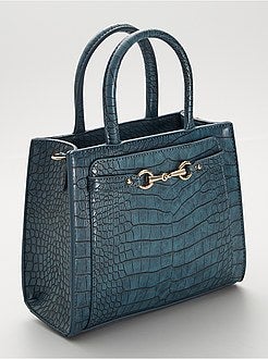 Carteira com textura escama - Kiabi