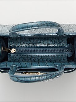 Carteira com textura escama - Kiabi