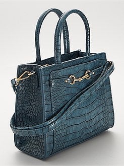 Carteira com textura escama - Kiabi