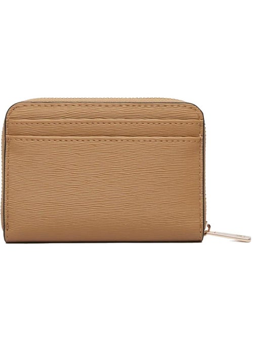 Carteira compacta tommy hilfiger th modern camel - Kiabi