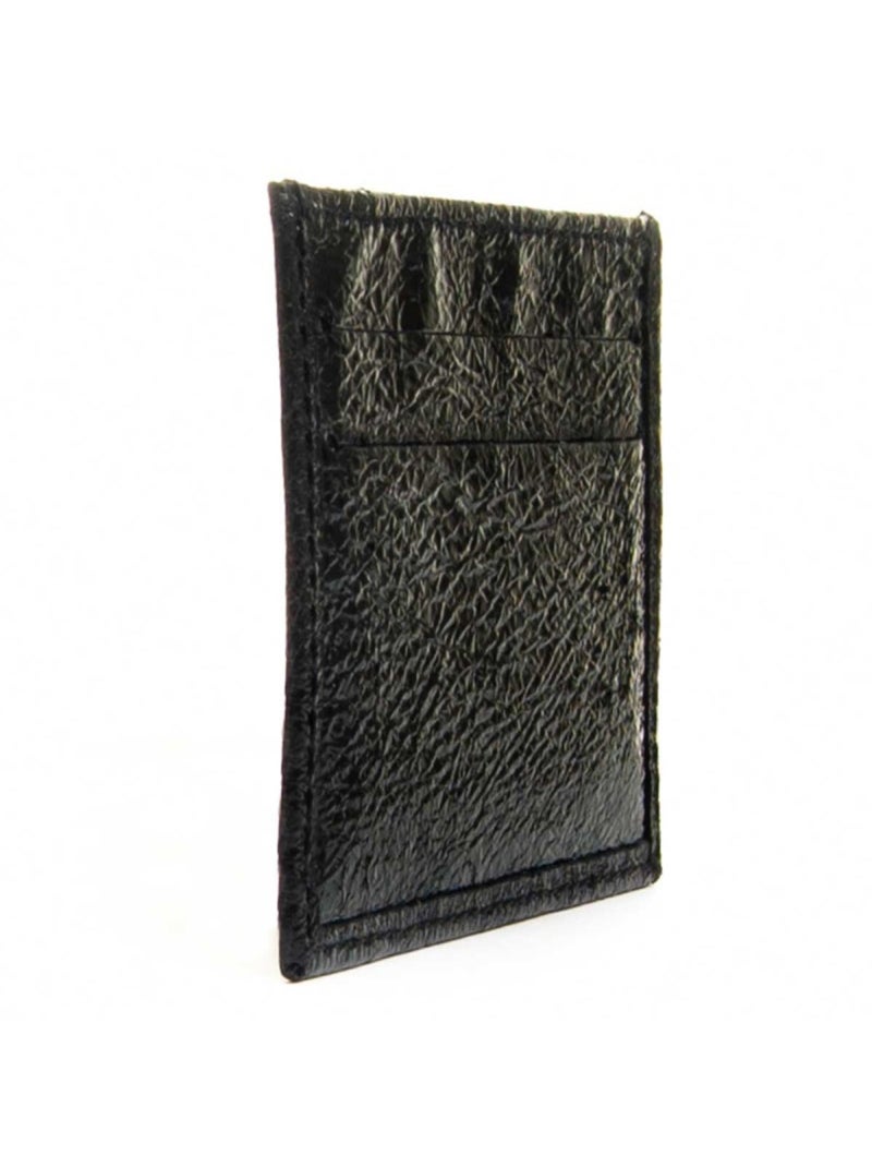 Carteira Couro Natural Purapiel Preto - Kiabi