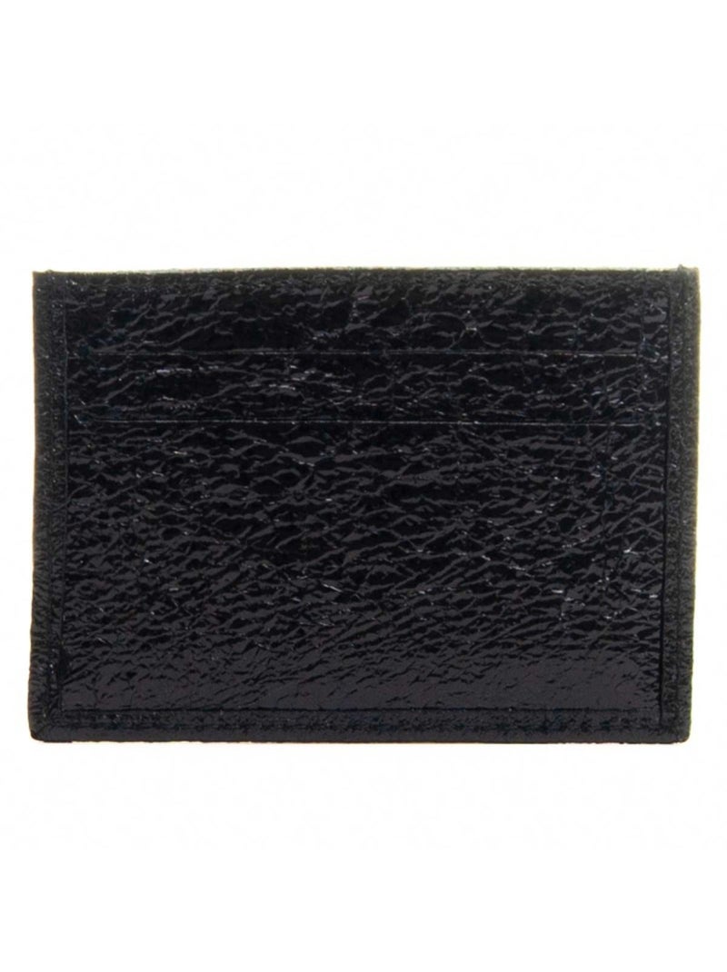 Carteira Couro Natural Purapiel Preto - Kiabi