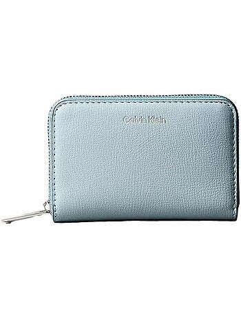 Carteira Feminina Azul Calvin Klein Jeans Foil