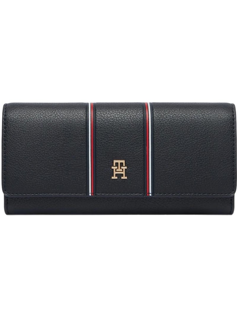Carteira feminina tommy hilfiger icon azul marinho Azul - Kiabi