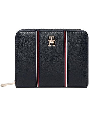 Carteira feminina tommy hilfiger icon1 azul marinho