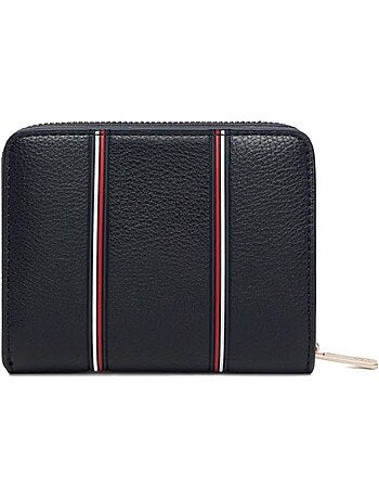 Carteira feminina tommy hilfiger icon1 azul marinho
