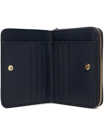 Carteira feminina tommy hilfiger icon1 azul marinho