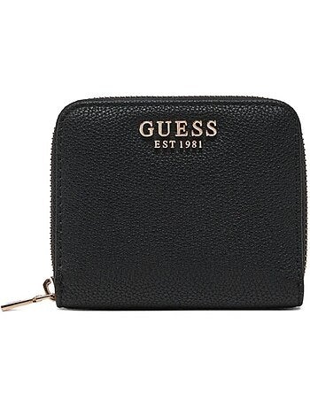 Carteira guess laurels preta para mulher