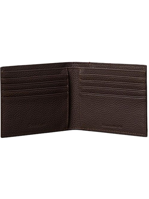 Carteira Masculina Castanha Calvin Klein Jeans Billfold - Kiabi Carteira Masculina Castanha Calvin Klein Jeans Billfold - Kiabi