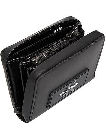 Carteira Masculina Preta Calvin Klein Jeans Utility