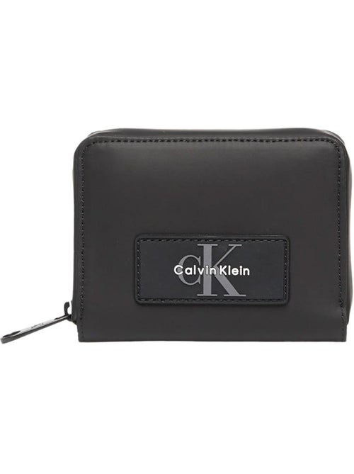 Carteira Masculina Preta Calvin Klein Jeans Utility - Kiabi Carteira Masculina Preta Calvin Klein Jeans Utility - Kiabi