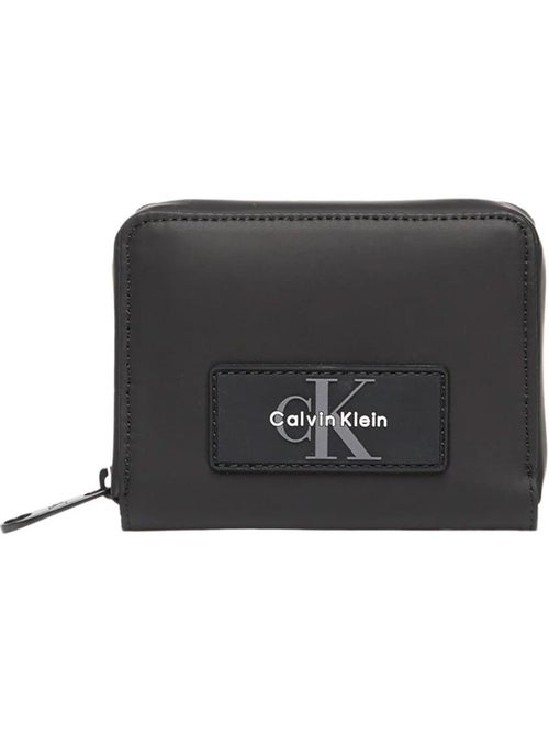 Carteira Masculina Preta Calvin Klein Jeans Utility - Kiabi Carteira Masculina Preta Calvin Klein Jeans Utility - Kiabi