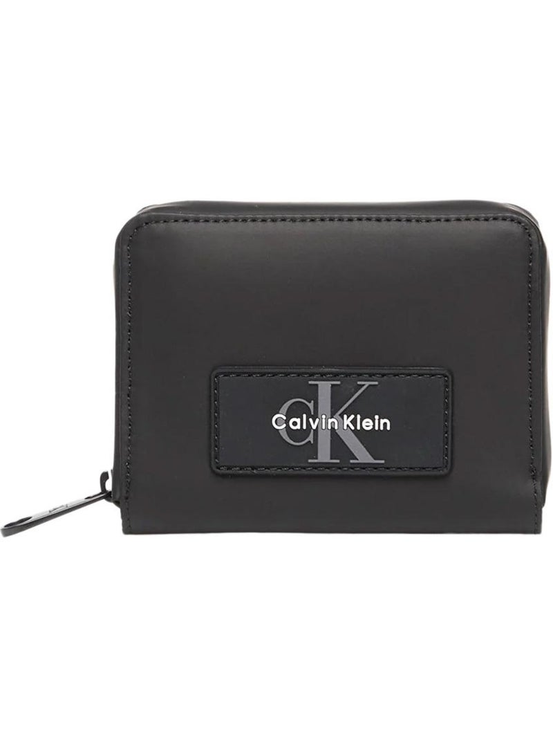Carteira Masculina Preta Calvin Klein Jeans Utility Preto - Kiabi