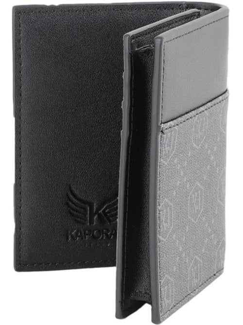 Carteira masculina preta kaporal kp pouce - Kiabi Carteira masculina preta kaporal kp pouce - Kiabi