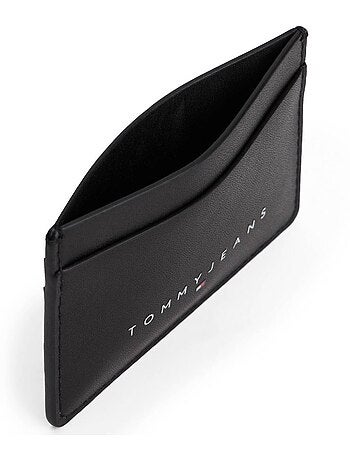Carteira Masculina Tommy Hilfiger Linear Holder Preta