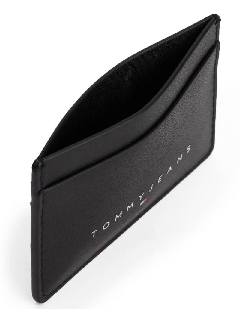 Carteira masculina tommy hilfiger linear holder preta Preto - Kiabi