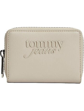 Carteira Pequena Bege Tommy Hilfiger Must para Mulher