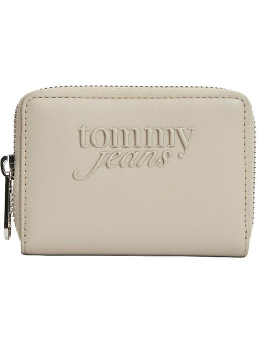 Carteira Pequena Bege Tommy Hilfiger Must para Mulher - Kiabi Carteira Pequena Bege Tommy Hilfiger Must para Mulher - Kiabi