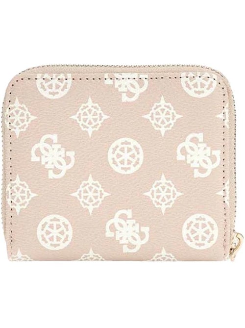 Carteira pequena guess laurel rosa para mulher - Kiabi