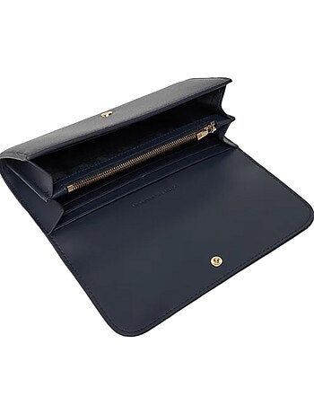 Carteira Tommy Hilfiger Azul Escuro com Bandeira